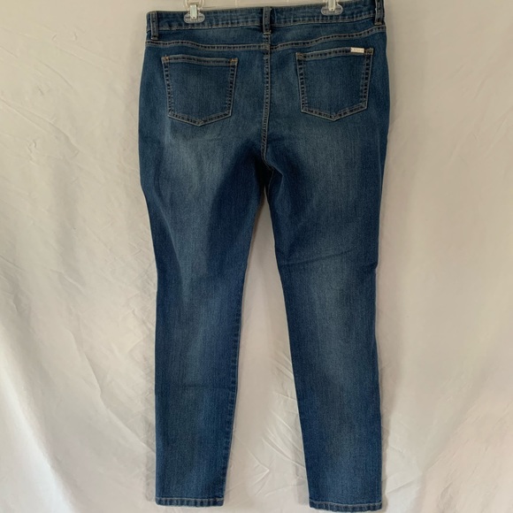 Jennifer Lopez Skinny Jeans With Stones 16P - Picture 6 of 8